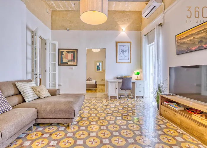 Lovely 4br Maltese With Private Garden & Bbq By 360 Estates Дом отдыха Cospicua