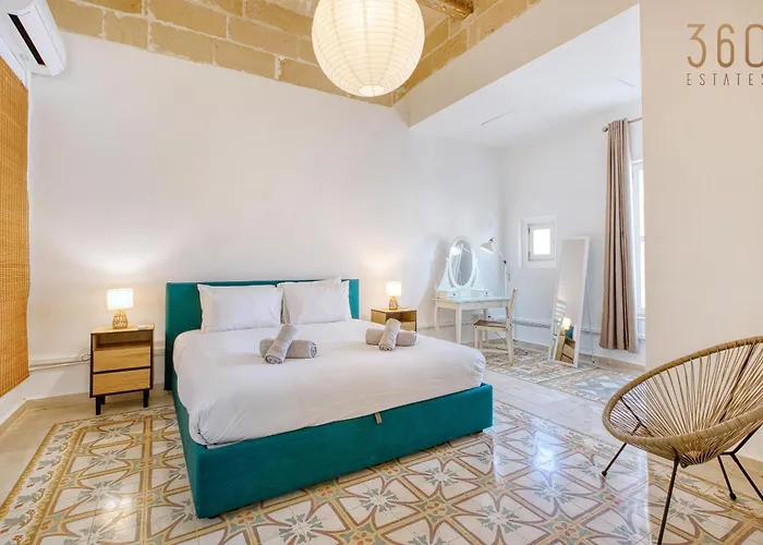 בית נופש Lovely 4br Maltese With Private Garden & Bbq By 360 Estates Cospicua